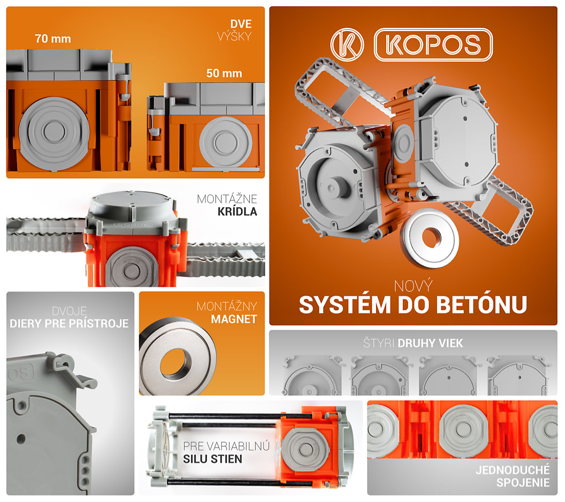 Nový systém do betónu