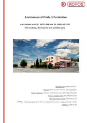 Environmental Product Declaration