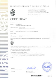 Certifikát ESČ