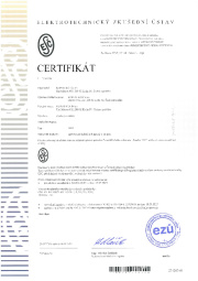 Certifikát ESČ