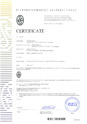 Certificate ESČ