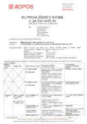 Prohlášení o shodě Prohlášení o shodě