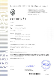 Certifikát EZÚ