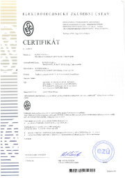 Certifikát ESČ