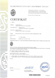 Certifikát ESČ