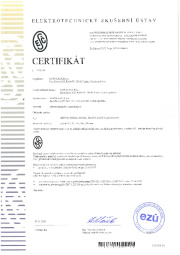 Certifikát ESČ