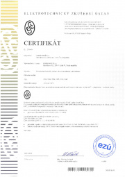 Certifikát ESČ