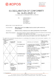 Conformity declaration