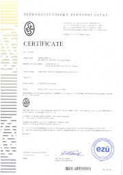 Certificate ESČ