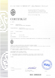 Certifikát ESČ