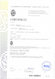 Certifikát ESČ