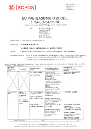 Prehlásenie o zhode