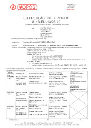 Prehlásenie o zhode Prehlásenie o zhode