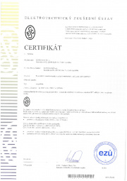 Certifikát ESČ