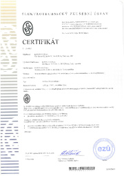 Certifikát ESČ