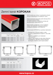 Zemní kanál - KOPOKAN
