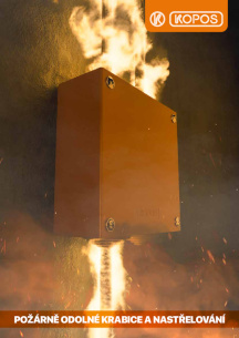 Požárně odolné krabice Požárně odolné krabice