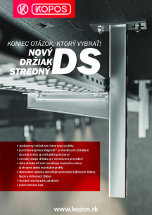 Nový držiak stredný DS