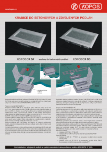 Krabice do betonu - KOPOBOX
