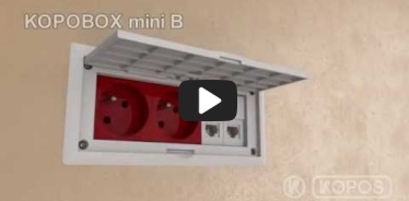 Embedded thumbnail for Montážny návod viacúčelovej elektroinštalačnej krabice KOPOBOX mini B